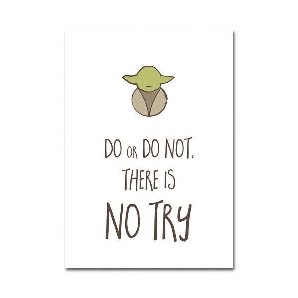 Poster Mestre Yoda 1 A3 29,7 x 42 cm_Desenquadra - 1