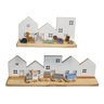 Kit 2 Prateleiras Montessori Cidade – Infantil em Madeira para Livros e Decoração - 6