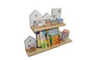 Ver imagem 4 de Kit 2 Prateleiras Montessori Cidade – Infantil em Madeira para Livros e Decoração