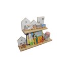 Ver imagem 4 de Kit 2 Prateleiras Montessori Cidade – Infantil em Madeira para Livros e Decoração