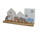 Ver mais imagens de Kit 2 Prateleiras Montessori Cidade – Infantil em Madeira para Livros e Decoração