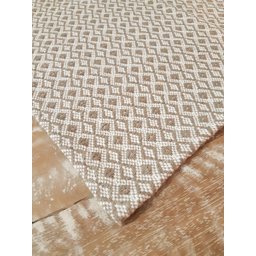 Tapete Passadeira 3,00M x 65cm Grande para Cozinha Nórdico - Marrom Claro - 3