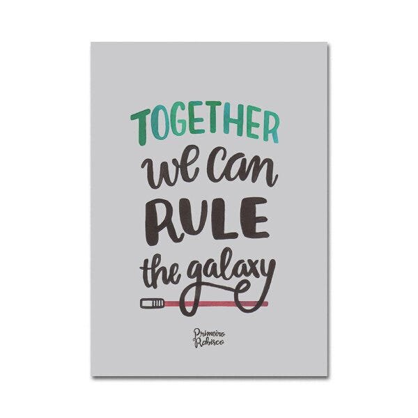 Poster The Galaxy A5 14,8 x 21cm Desenquadra - 1