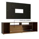 Ver imagem 5 de Rack Madesa Cancun e Painel para TV até 58 Polegadas Rustic/Preto 5Z8N Cor:Rustic/Preto