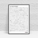Ver imagem 1 de Pôster Lista Com 266 Bandeiras De Países E Territórios - A2