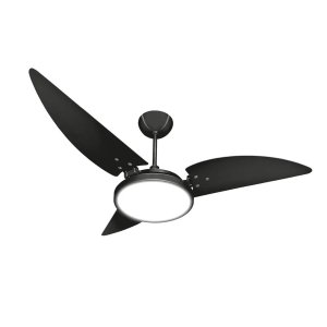Ventilador de Teto 24w Branco Frio Preto Tabaco 127v Ventex