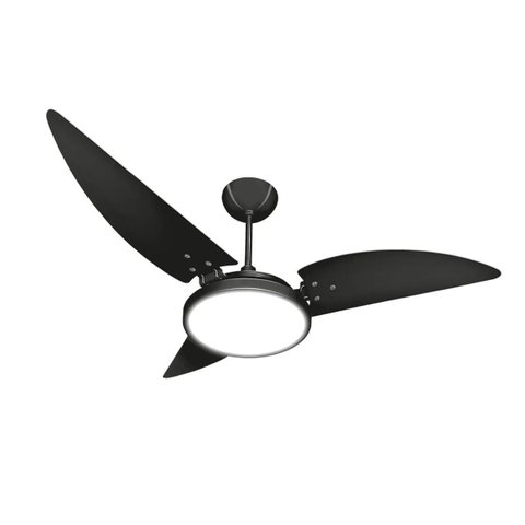 Ventilador de Teto 24w Branco Frio Preto Tabaco 127v Ventex