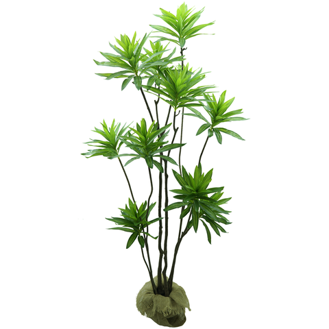 Planta Dracena 150cm Verde Toque Real para Vaso e Decoração