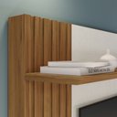 Ver imagem 5 de Estante para Tv até 65 Polegadas 2 Portas Ripado Hill Off White Tx/freijó Trend - Pnr Móveis