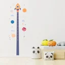 Ver imagem 1 de Adesivo Parede Régua Foguete Espacial Quarto Infantil 70x193