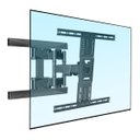 Ver imagem 2 de kit 3 Suportes de TV Articulado parede -P6 40" até 70"