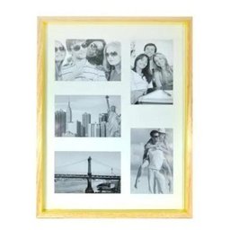 Painel De Fotos Porta Retrato Decoração Sala Quarto Natural - 1