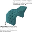 Ver imagem 5 de Maca Estofada Estética Cílios Salão Spa Suede Vivian:azul Turquesa