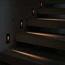 Ver imagem 2 de Balizador de Parede Muro Sobrepor Friso Caixa 4x2 Preto P/ G9 Starlumen St2949