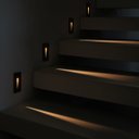 Ver imagem 2 de Balizador de Parede Muro Semi Embutir Friso Caixa 4x2 Preto P/ G9 Starlumen St2949