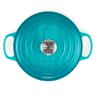 Caçarola Le Creuset Ferro Fundido Signature 24cm Azul Caribe - 1