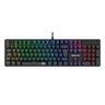 Teclado Mecânico Gamer Redragon Sindri - Abnt2 - Rainbow - Switch Brown - Preto - K671 (pt-brown) - 1