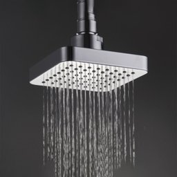 Ducha Chuveiro Articulado Lorben Quadrado para Aquecedor Solar Gás - 1