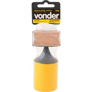 Prumo de parede 300g corpo plástico - Vonder