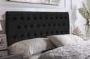 Ver imagem 2 de Painel Imperatriz 138 cm com Capitonê Suede Preto