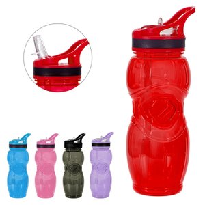 Garrafa Plástico 650ml com Canudo Squeeze - Art Sport - Panami