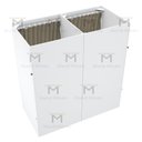 Ver imagem 6 de PROVADOR DUPLO 160CM LOJA COM FUNDO 100% MDF M510.B MUNDI MOVEIS