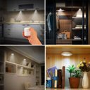 Ver imagem 5 de Lâmpada Luminária Led Cob sem Fio Controle Remoto Mj-99802