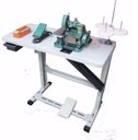 Ver imagem 1 de Máquina Overlock Semi Industrial com Mesa+motor 150w