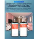 Ver imagem 5 de Medidor Consumo Inteligente Wifi 60a Alexa Google 110v 220v