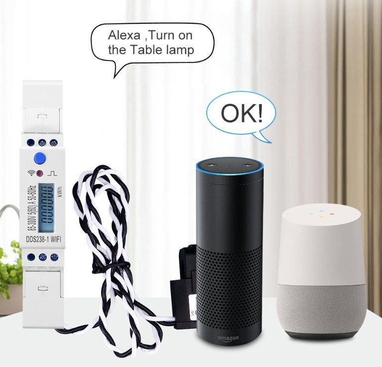 Medidor Consumo Inteligente Wifi 60a Alexa Google 110v 220v - 7