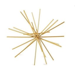 Ouriço Dourado em Metal Pequeno - Mart - 1