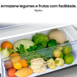 Geladeira Refrigerador Samsung Evolution 385L Frost Free Duplex Inverter RT38 - 9