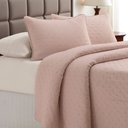 Ver imagem 1 de Kit Cobre Leito Colcha Queen Ultrassônico Soft Dream Dots Sb Casa