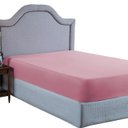 Ver imagem 1 de Lençol King Size 400 Fios Poliéster com Elástico Revenda:rose