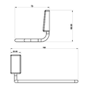 Ver imagem 2 de Toalheiro Argola Lorenway Lorenzetti 2050 C30