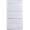 Quadro Embutir Ouro Box 36 Módulos Din Steck Branco - 2