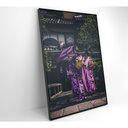 Ver imagem 4 de Quadro Kimono Japonês 2 40x60 Cm Tecido Canvas