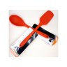 Kit Espatula E Colher Curva De Silicone Vermelho Kehome - 6