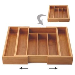 Porta Talheres Extensível Em Bambu Maxwell & Williams - 2