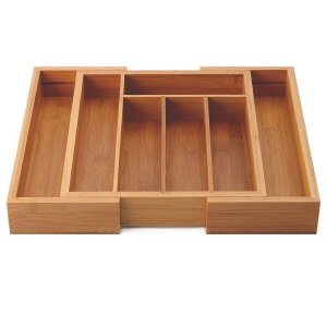 Porta Talheres Extensível Em Bambu Maxwell & Williams