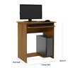 Mesa de Computador Marrocos Cor Freijó - Comprar Moveis em Casa - 3