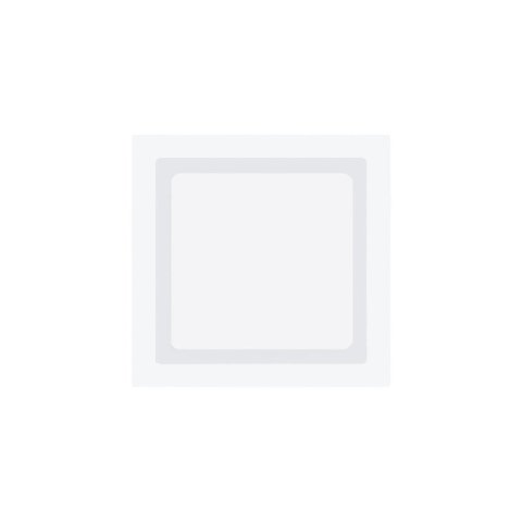 Painel de Led Embutir Stella Deep Quadrado 16x16cm Recuado 12w