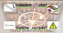 Ver imagem 3 de Kit 3 Lustre Luminária Pendente 85cm Leme de Navio 4b