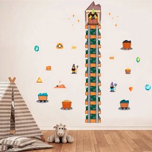 Saldão - Régua Crescimento Infantil Mina de Anões TaColado..