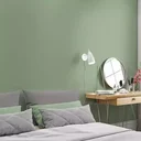 Ver imagem 2 de Papel de Parede Adesivo Liso Verde Louro Lavável Fosco 10m