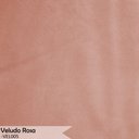 Ver imagem 4 de Poltrona Decorativa Sala de Estar Luana Base Preta Veludo Rosa - Montanaris Decor Md Montanaris Deco