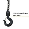 Talha Manual 2 Toneladas Elevação de 3 Metros Importway - 6