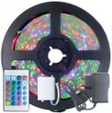 Ver imagem 1 de Fita LED 2835 RGB Colorida 5m 300 LEDS IP20 + Controle + Fonte