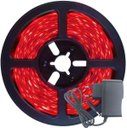 Ver imagem 1 de Fita LED 2835 Vermelho 300 Leds 5 Metros 12V sem Silicone + Fonte