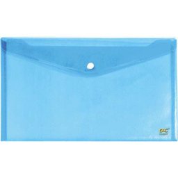 Pasta Malote A5 Azul C/Botao - 1